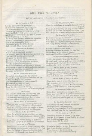 Ode for youth