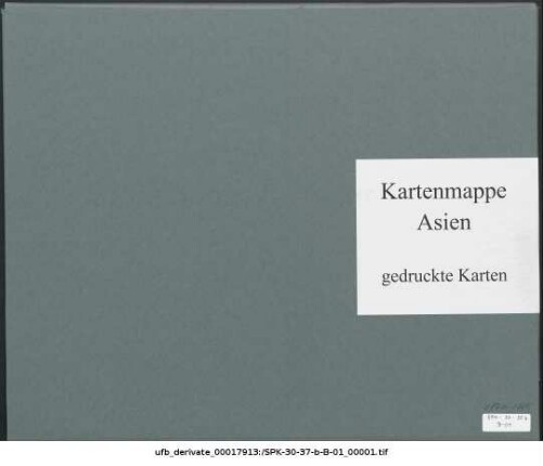 Vorderindien, Geological Survey of India : 1871-1885 : Kartensammlung