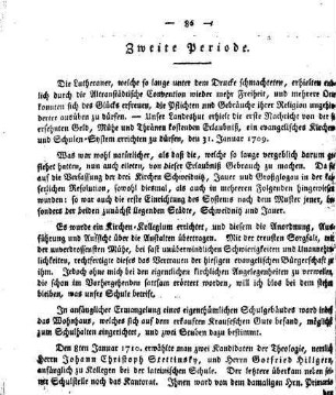 Zweite Periode.
