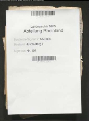 Briefe und Zahlungsanweisungen