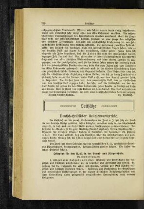 Deutsch-christlicher Religionsunterricht