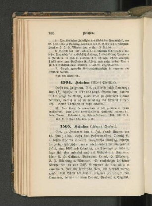 1505. Heinson (Johann Theodor).