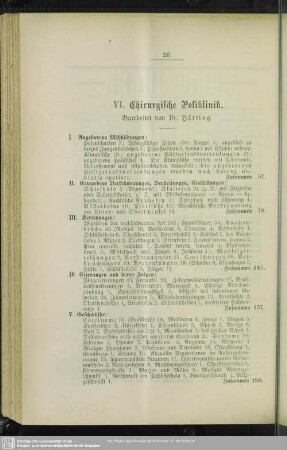 IV. Chirurgische Poliklinik