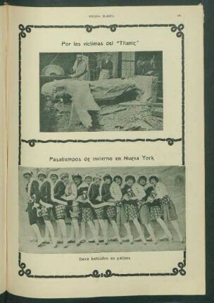 Por las vícitmas del "Titanic"