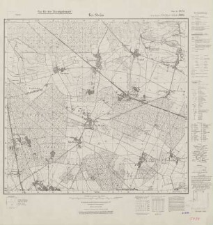 5474 (alte Nr.: 3198) Gr. Stein, Meßtischblatt (4cm - Karte)