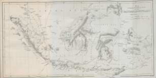 Map to illustrate Mr. Bickmore's travels in the Eastern Archipelago