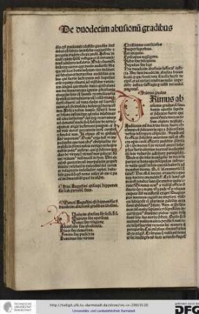Sancti Augustini episcopi Hipponensis de duodecim abusionum gradibus libellus.
