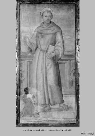 Heiliger Antonius von Padua und der Stifter