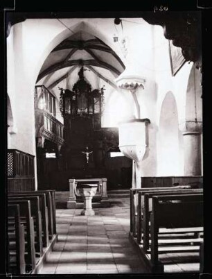 Martinskirche; Inneres, Chor vor der Restaurierung