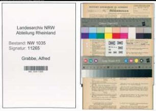 Entnazifizierung Alfred Grabbe , geb. 07.06.1902 (Betriebstechniker)