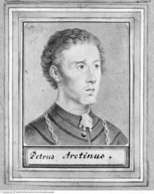 Porträt Pietro Aretino