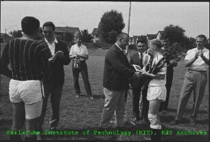 Fußballmeisterschaft am Kernforschungszentrum Karlsruhe (KfK)