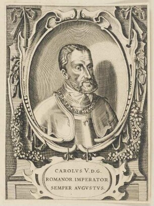 Bildnis des Carolvs V. Romanor. Imperator