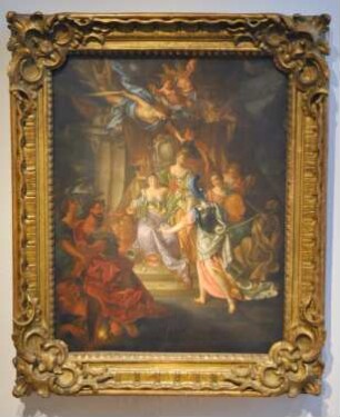 Allegorie auf die Hochzeit des Dauphins Louis Ferdinand de Bourbon mit der Prinzessin Maria Theresia Antonia Raphaela von Spanien