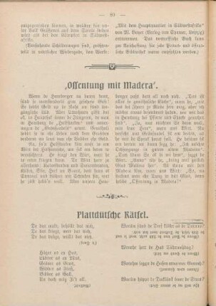 "Ossentung mit Madera".