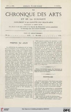 Nr. 2 (11 Janvier)