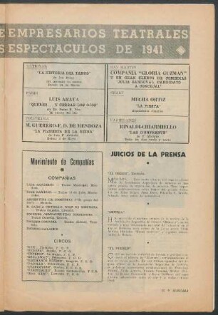 Juicios de la prensa