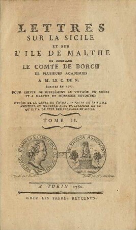 Tome II: [...]