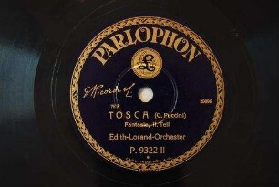Tosca : Fantasie; II. Teil / (G. Puccini)