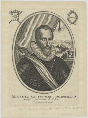 Bildnis des Henry La Tovr, Dvc de Bovillon