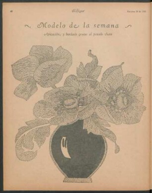Modelo de la semana