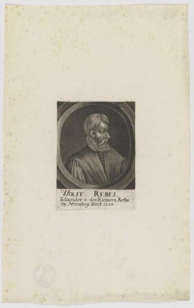 Bildnis des Wolff Rebel