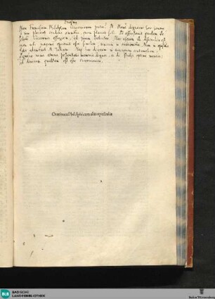 Orationes et opuscula