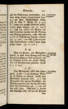 171-178, Drittes Kapitel (§ 45 - 62)