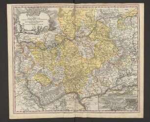 Pars Vederoviae Plurimas Ditiones Princ. et Com. Nassovicor. imprimis vero Regionem Schwalbacensem Acidulis claram exhibens accurate distincta