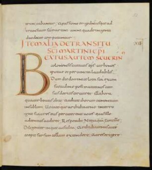 Goldinitiale B