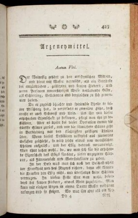 Acetum Vini. - Flores Sulphuris.