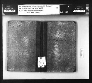 Einsteherbuch, Band 6, Nr. 5001 - 6000, vom 9. April 1839 bis 10. März 1841