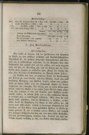 V.5. Zum Waldfeldbaue