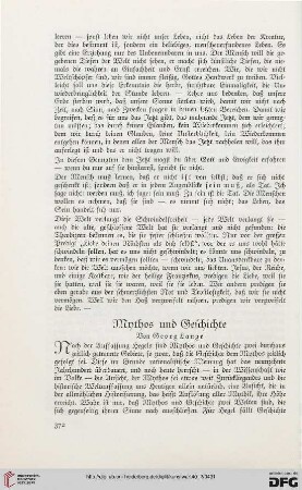 Mythos und Geschichte