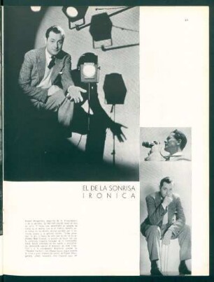 El de la sonrisa irónica