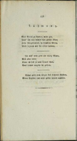 Lähmung