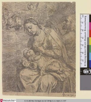 [Maria stillt das Christuskind; Virgin nursing the Child; Maria zoogt het Christuskind]