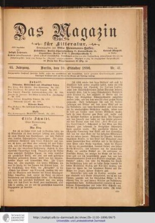 Nr. 41. - 10. Oktober 1896