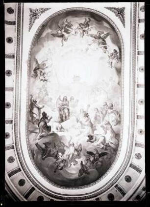 Stiftskirche; Deckenbild im Chorn