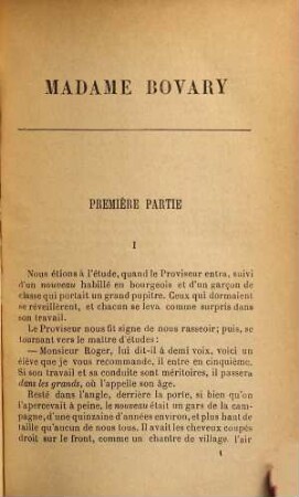 Madame Bovary : moeurs de province ; ed. définitive suivie des réquisitoire, plaidoirie et jugement du procès intenté a l'auteur devant le Tribunal Correctionnel de Paris ; audiences des 31 janv. et 7 févr. 1857