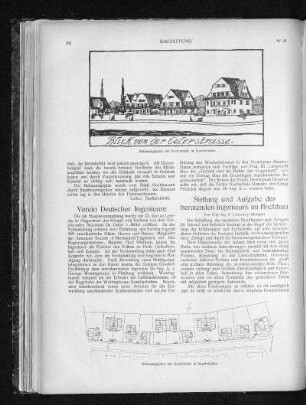 Stellung und Aufgabe des beratenden Ingenieurs im Hochbau
