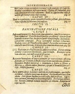 Tractatus de fascinatione novus et singularis : in qui fascinatio vulgaris profligatur, naturalis confirmatur, & magica examinatur ; hoc est, nec visu, nec voce fieri posse fascinationem probatur ...