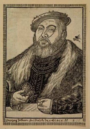 Bildnis des Johann Friedrich I. von Sachsen