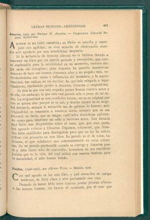 Huellas, (1906-1919), por Alfonso Reyes