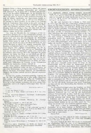 52-53 [Rezension] Luther-Jahrbuch ; 1961