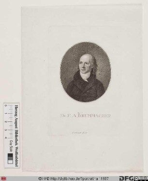 Bildnis Friedrich Adolph Krummacher
