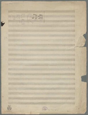 Pieces, Sketches - BSB Mus.ms. 9973 : [without title]