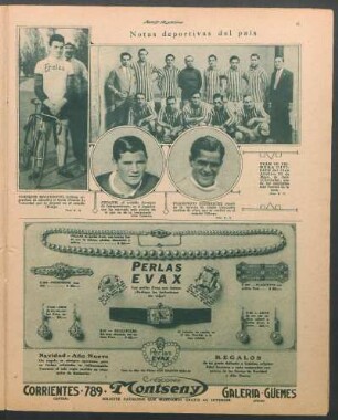 Notas deportivas del país [Fotografías]
