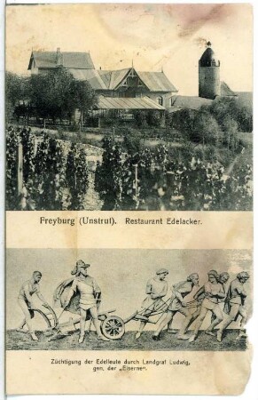 Freyburg. Restaurant Edelacker