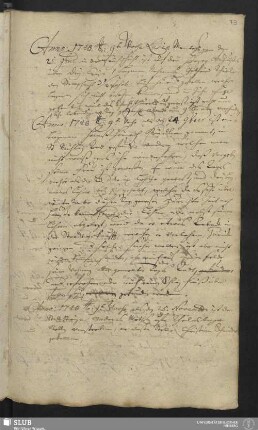 Merkwürdigkeiten ab 1748 …
